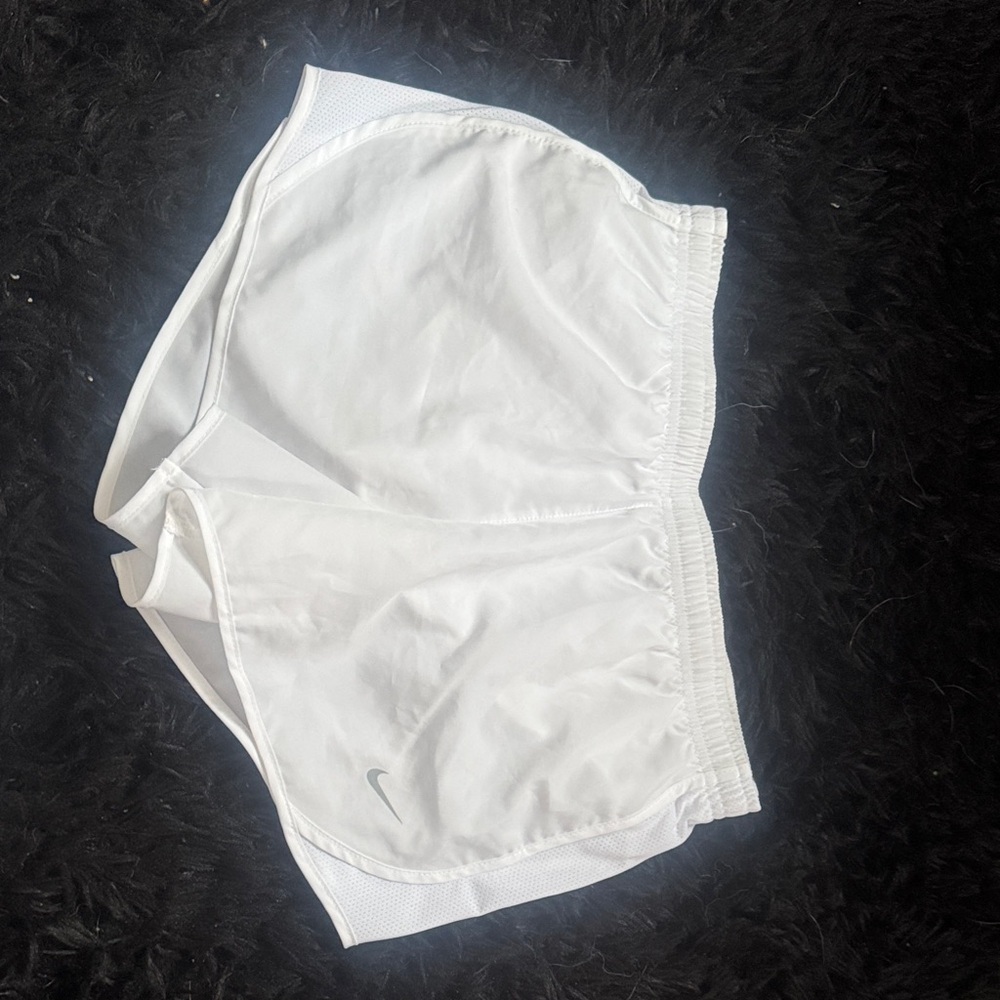 Nike Dri-FIT White Shorts